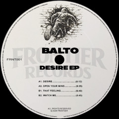 PREMIERE: Balto - Watch Me [Frontier Records]