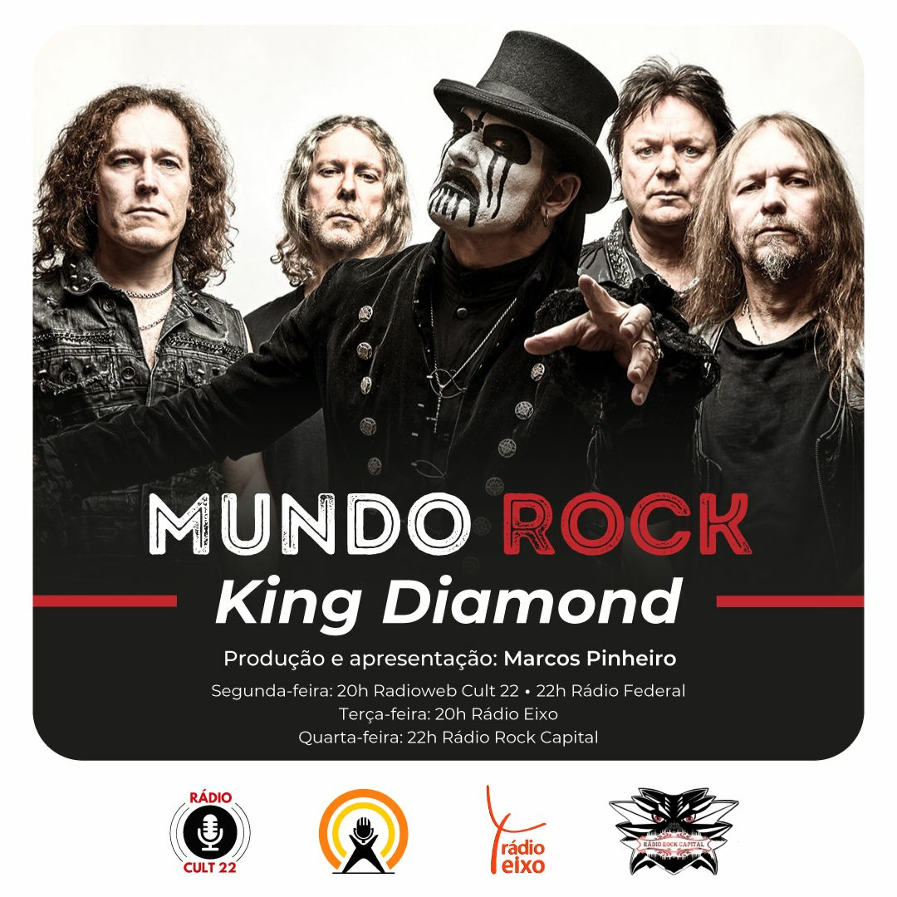 MUNDO ROCK - ESPECIAL KING DIAMOND (13 A 19.6.2022) episode artwork