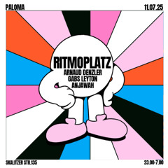 Arnaud Denzler at Paloma - Ritmoplatz - 110725