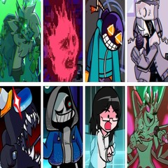 Ectospasm but Every Turn a Different Character Sings 🎶 (FNF Ectospasm but Everyone Sings It)