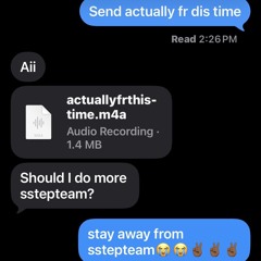 wtffzayy - Actuallyfrthistime (throwaway)