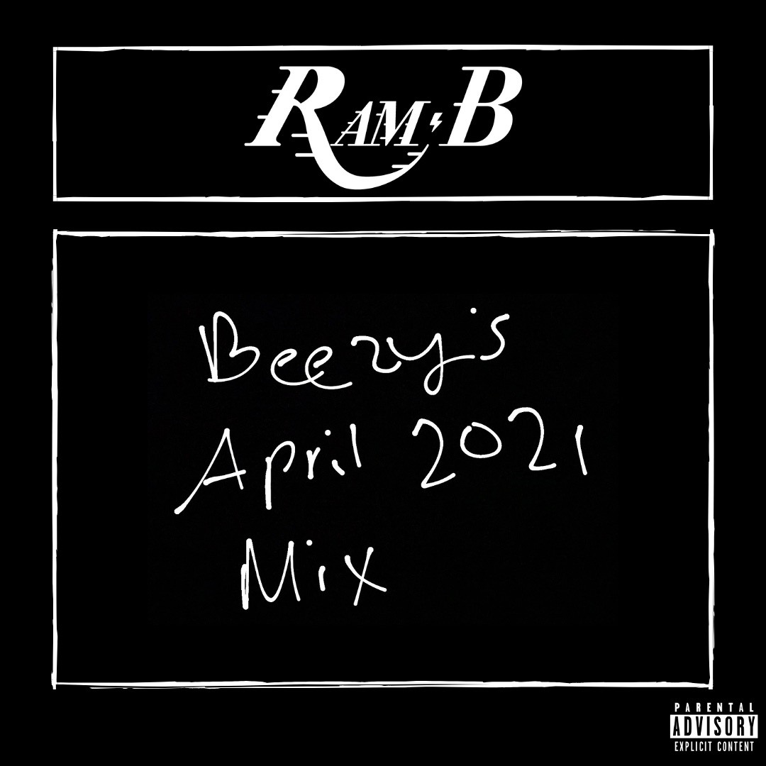 Beezy's April 2021 Mix cover artwork