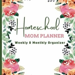 🌯[PDF-Online] Download Homeschool Mom Planner For One Student Undated Flexible and Minimal Or 🌯