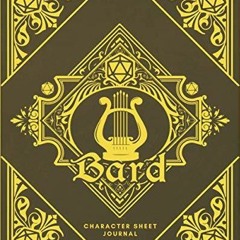 PdF book Bard Character Sheet Journal: DnD Notebook With 50 Character Pages and