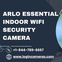 Arlo Essential Indoor WiFi | Call +1-844-789-6667