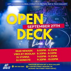 Art4Change | Open Deck | 9.27.23