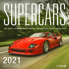 [READ] EBOOK EPUB KINDLE PDF Supercars 2021: 16-Month Calendar - September 2020 throu