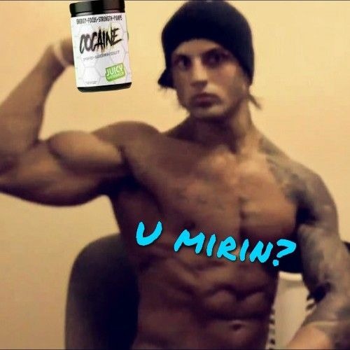 Zyzz pre-workout mixx brahh (hardstyl3)