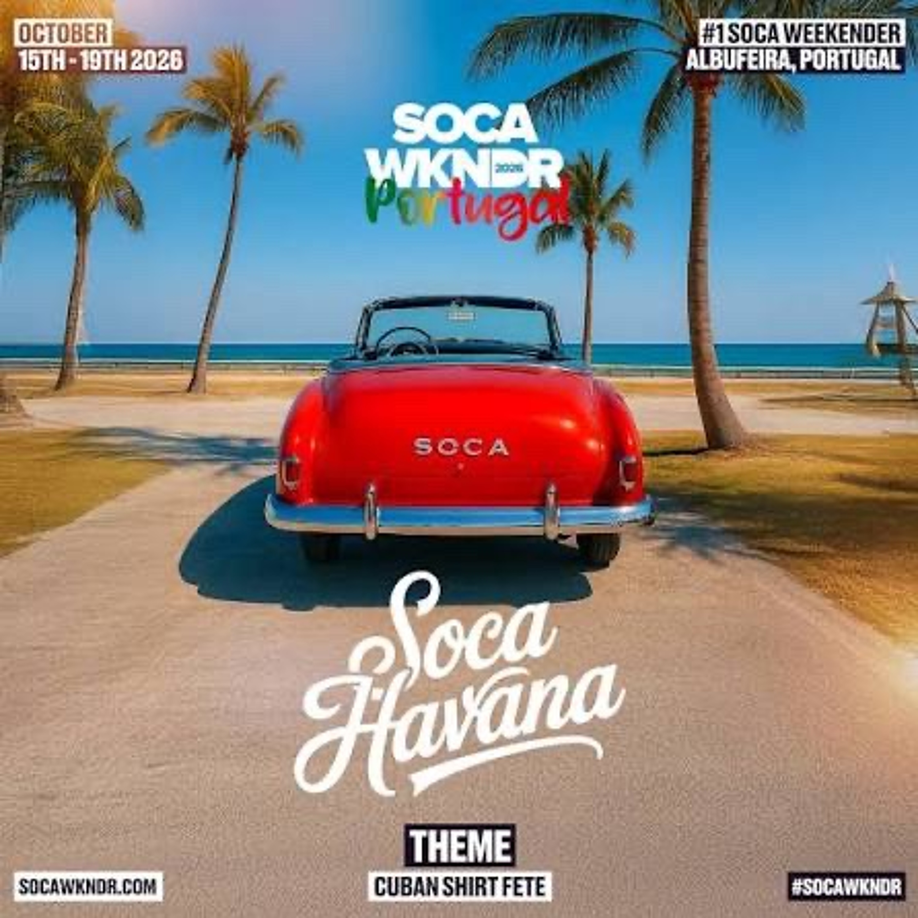 LIVE AUDIO | SOCA HAVANA | SOCA WKNDR PORTUGAL 🇵🇹