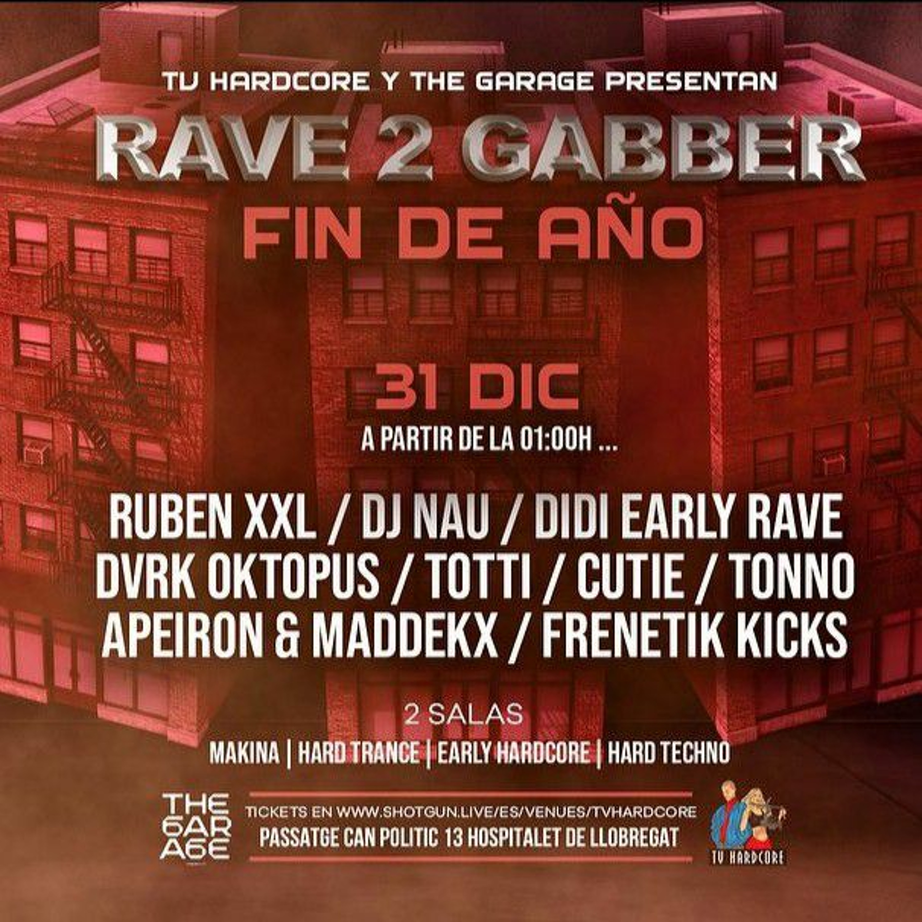 NEW YEAR'S EVE 31 DEC 2023 @ RAVE2GABBER @ CUTIE episode artwork