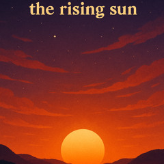 the rising sun🌅