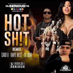 HOT SHiT (Clean - Remix) Cardi B Ft. Lil Durk & Kanye West