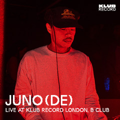 JUNO LIVE AT KLUB RECORD LONDON | 11.07.2025