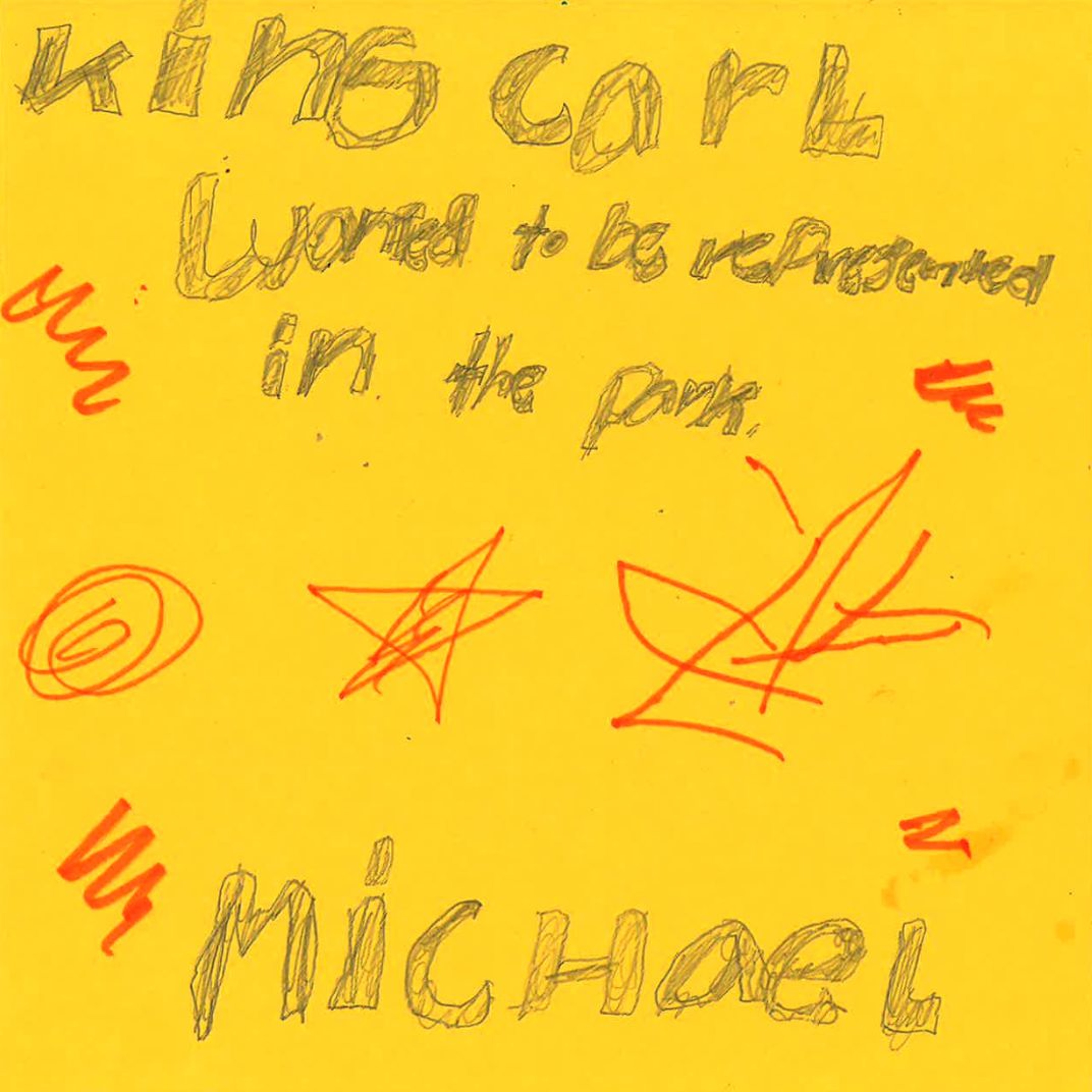 King Carl Wanted to be Represented in the Park by Michael episode artwork