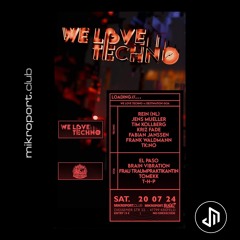 Jens Mueller @ Mikroport Club, Krefeld - We Love Techno 20.07.2024
