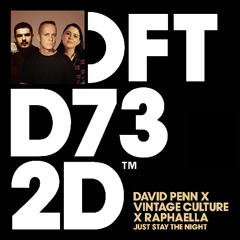 David Penn x Vintage Culture x Raphaella - Just Stay The Night