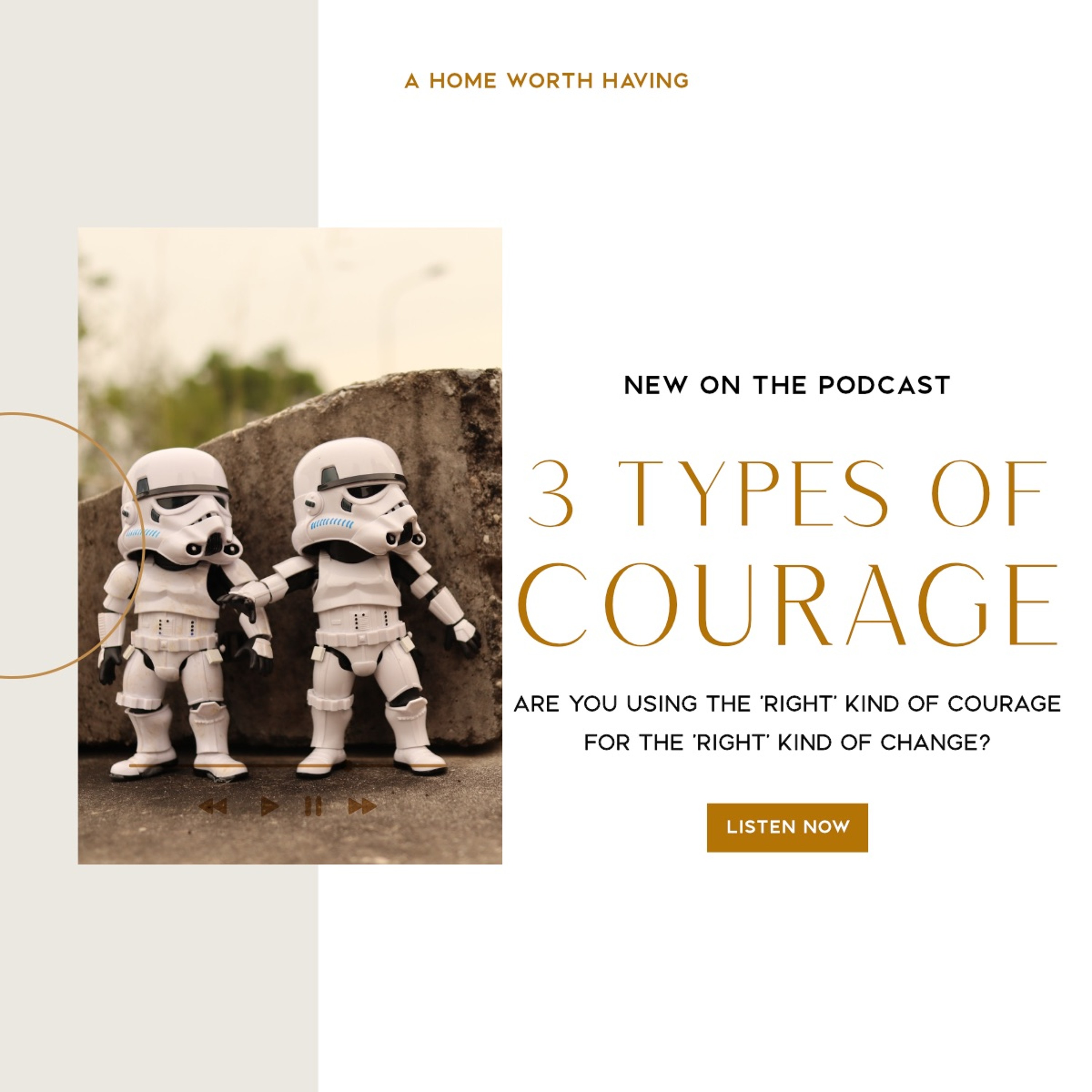 3Types Of Courage - Are you using the right kind of courage for the right kind of change?