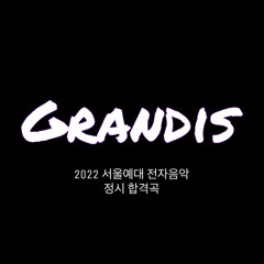 Grandis (2022 박서영 서울예대 정시 합격 입시곡)