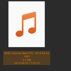 Sommer Beat (WIP 79) - 2016-09-03