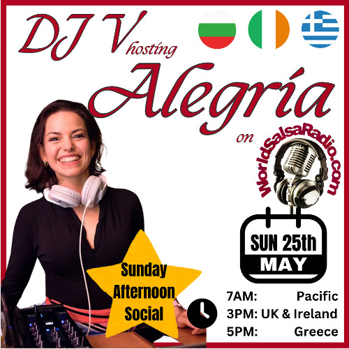 DJ V - Alegria : Sunday Afternoon Salsa Social Vibes