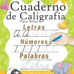 [DOWNLOAD] EPUB Cuaderno de Caligrafia Para Niños de 5 Años Libro de Escritura Cursiva