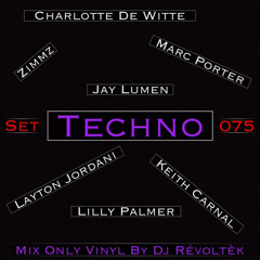 Set Techno 075 - Mix Only Vinyl By Dj Révoltèk