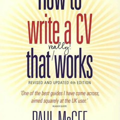 kindle👌 How To Write a CV That Really Works: A Concise, Clear and Comprehensive Guide