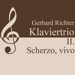 Piano trio D flat-major (Des-Dur) op. 12 - 2. mvt. (Scherzo - Vivo)