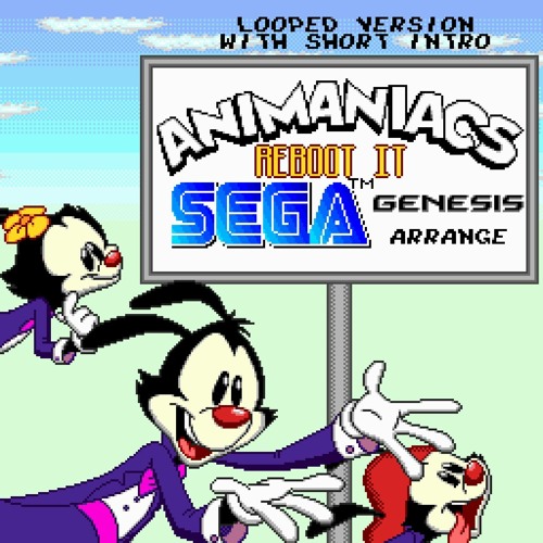 Animaniacs (2020) - Reboot It - Sega Genesis arrange - 5 minute looped version with short intro