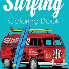 Read pdf Surfing Coloring Book by  Dylanna Press