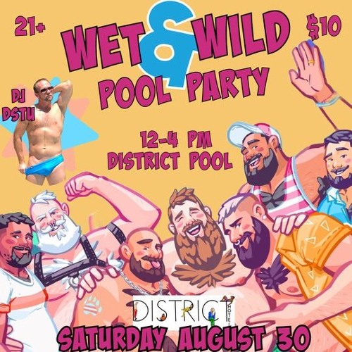 WerQ it Out 2024, Vol. #116, LaBEAR Day Weekend Wet 'N' Wild Pool Party (Disrict Hotel OKC)