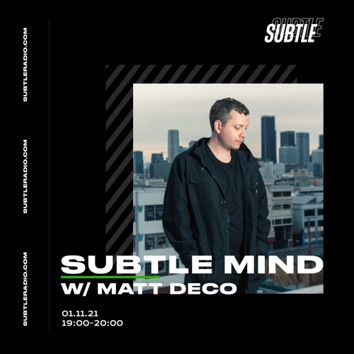 Subtle Radio - November 2021 Guest Mix