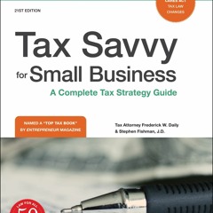[PDF] Tax Savvy for Small Business: A Complete Tax Strategy Guide