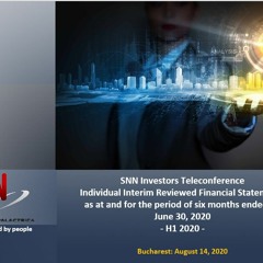 2020 - 08 - 14 16.00 SNN Investors Day  H1 2020