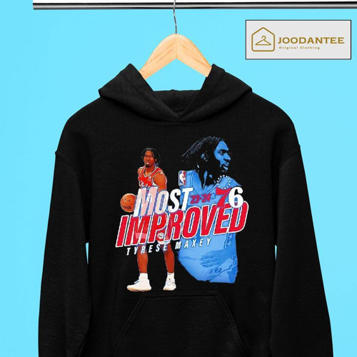 Tyrese Maxey Most Improved Philadelphia 76ers Basketball Shirt