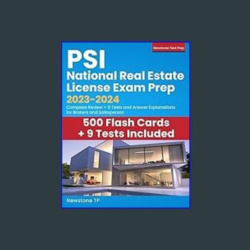Stream [EBOOK] 🌟 PSI National Real Estate License Exam Prep 20232024