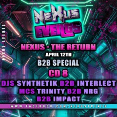 Nexus The Return B2B Special CD8 - Dj Synthetik B2B Interlect - Mcs Trinity B2B NRG B2B Impact