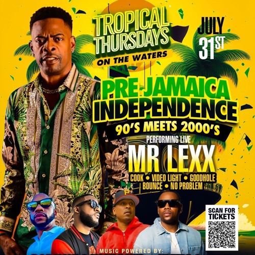 TROPICAL THURSDAY PROMO MR LEXX LIVE DANCEHALL MIX 2025