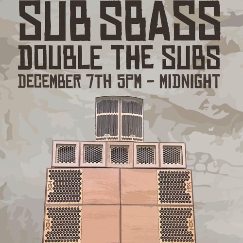 minox @ SUBSBASS - DOUBLE THE SUB
