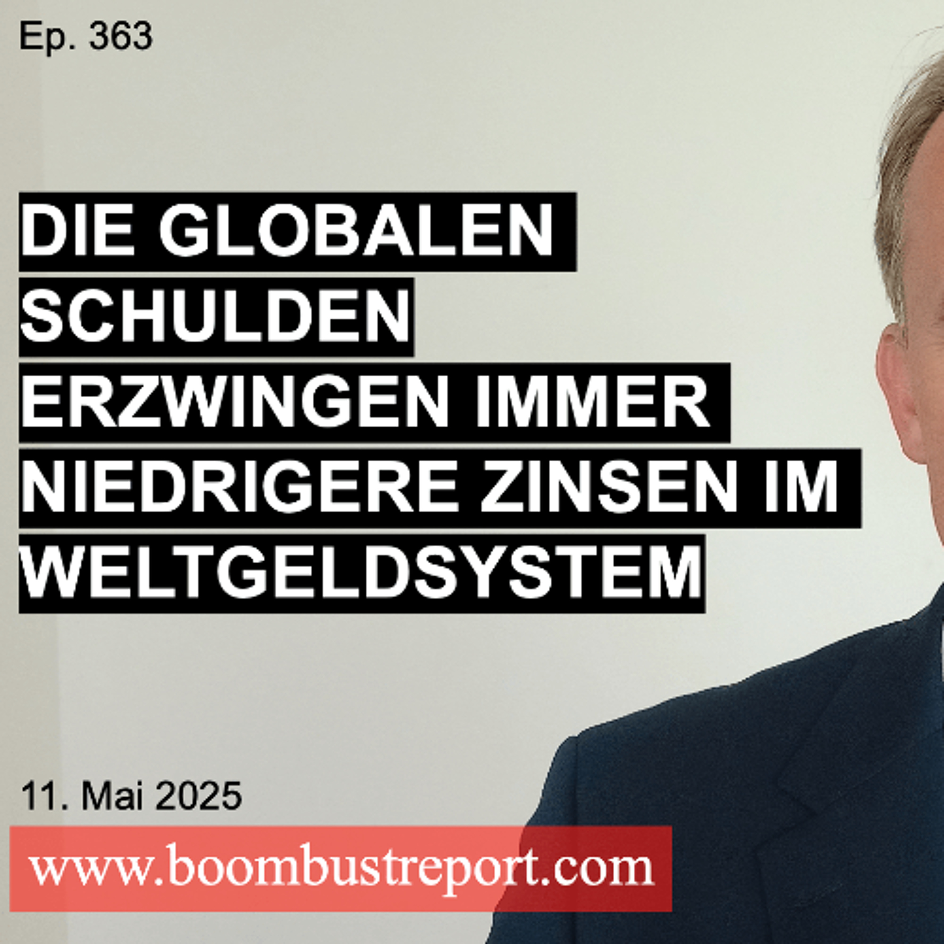 Ep. 363 | DIE GLOBALEN SCHULDEN ERZWINGEN IMMER NIEDRIGERE ZINSEN IM WELTGELDSYSTEM