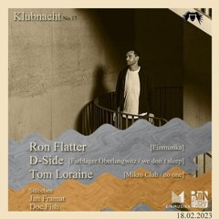 Mikro Klubnacht No.17 - Ron Flatter