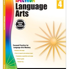 ✔ PDF ❤ FREE Spectrum Language Arts Grade 4, Ages 9 to 10, 4th Grade L