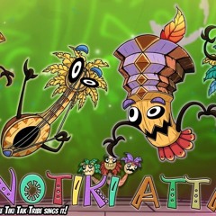 FNF - Monotiki Attack (Monotone Attack but the Tiki Tak Tribe sings it)