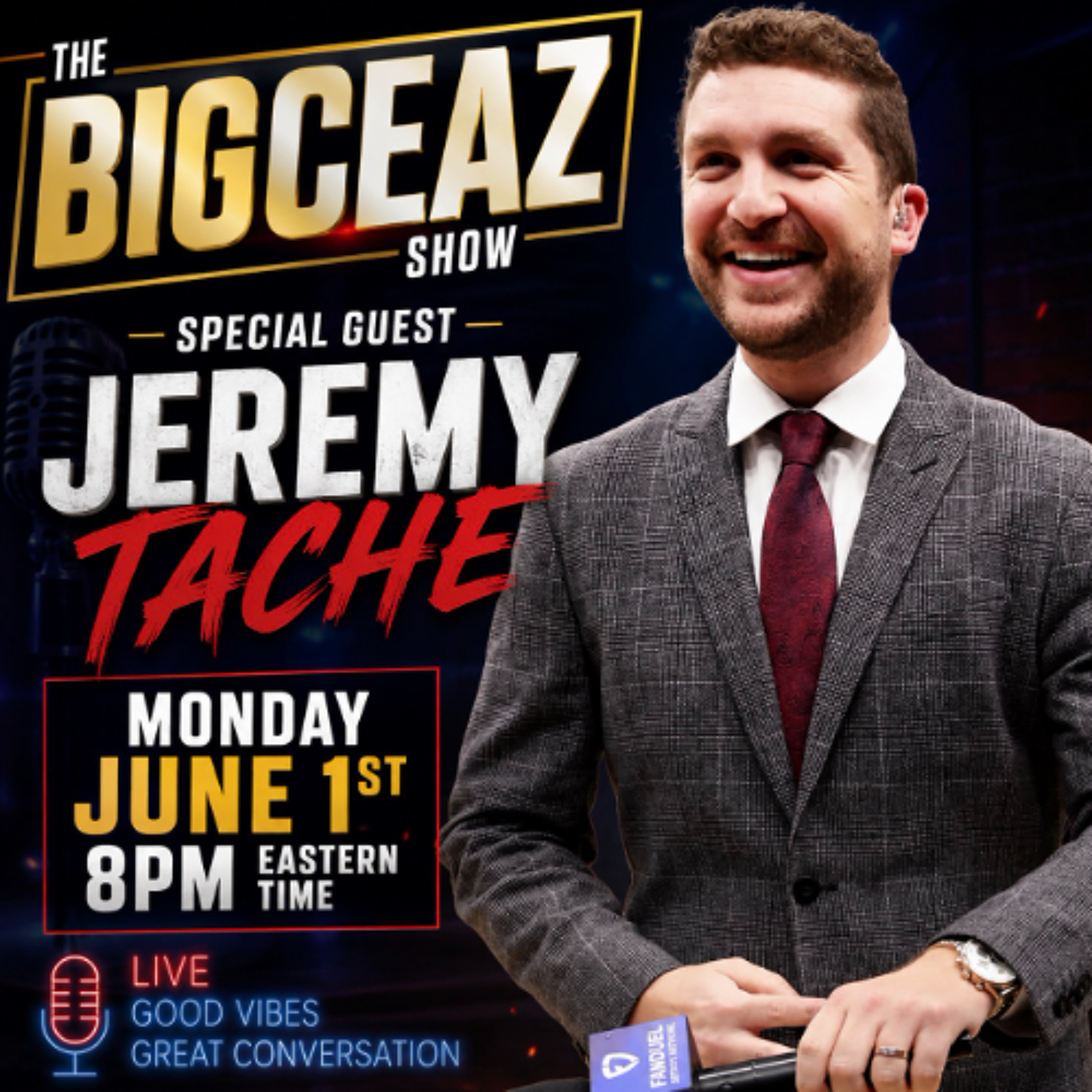Jeremy Tache Gets Real About Sports Media: Miami Heat & Chasing Your Dream | With BigCeaz episode artwork