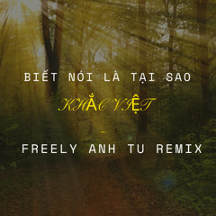 Biết Nói Là Tại Sao - Khắc Việt -  Freely Anh Tu Remix