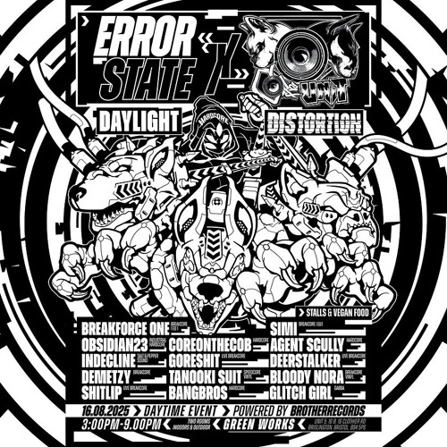 GLITCHGIRL @ Error State x Coreunit @Greenworks 16-08-2025 (GABBA SET)