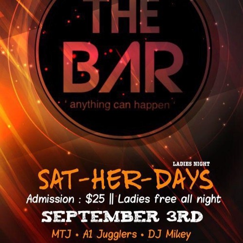 Stream A1 JUGGLERS LIVE AT (SAT HER DAYS) THE BAR by Energy Buzz A1