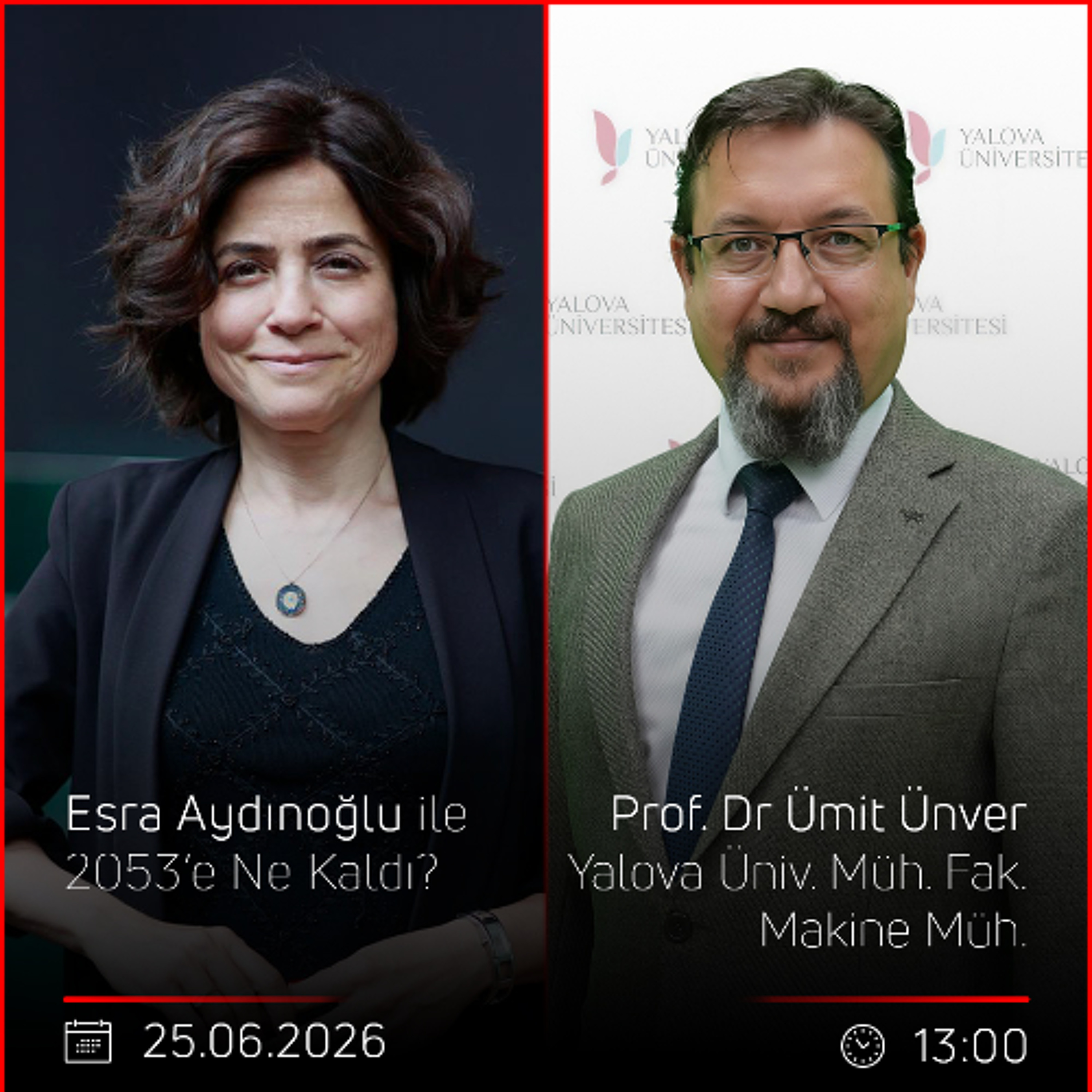 Prof. Dr Ümit Ünver – Esra Aydınoğlu ile 2053’e Ne kaldı? episode artwork