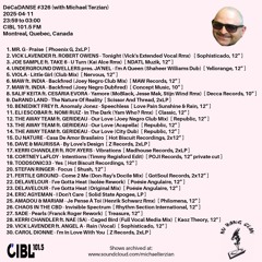 2025-04-11 DJ Michael Terzian pres. DéCaDANSE #326 on Montreal's CIBL 101.5FM