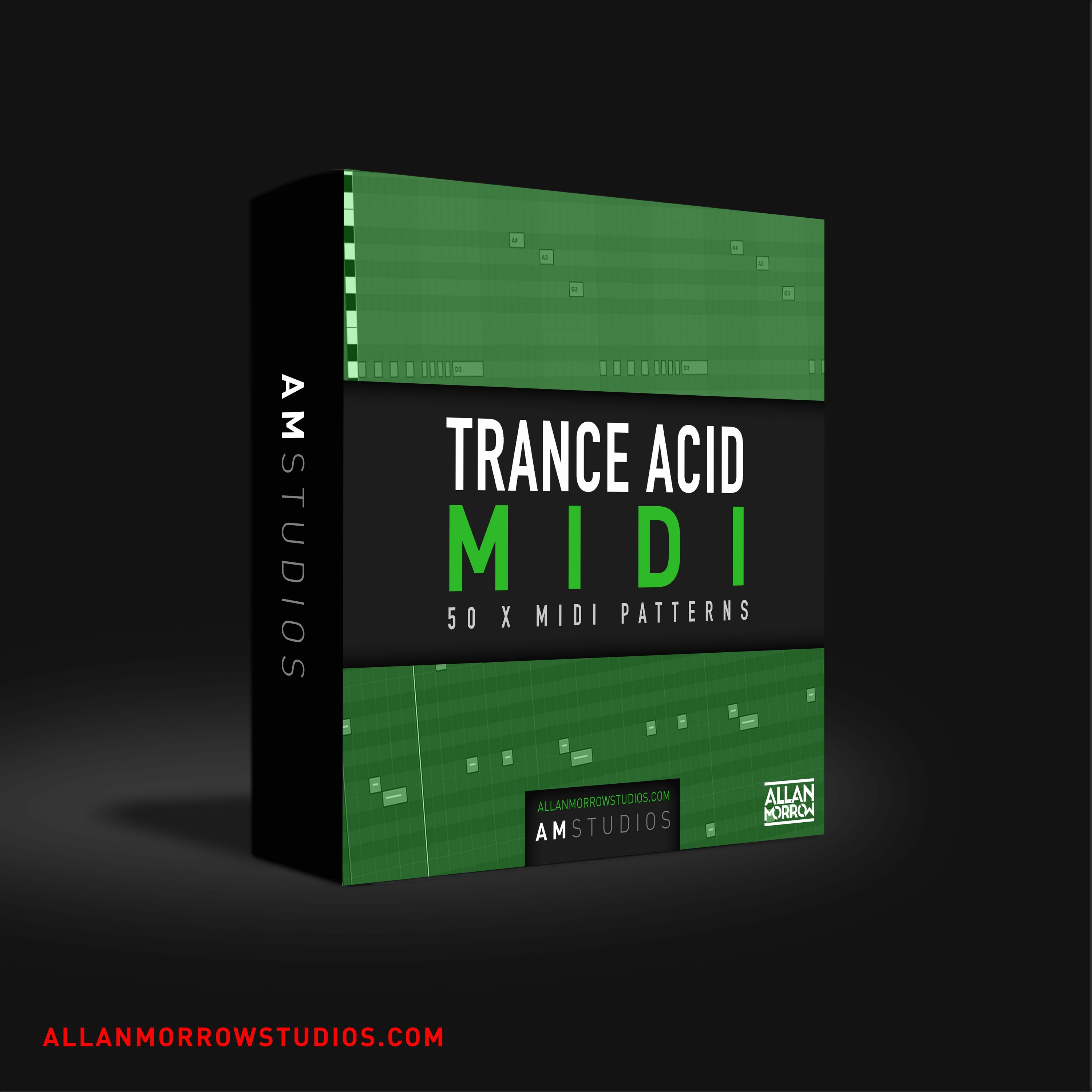 Trance MIDI - 50 x Acid MIDI files - allanmorrowstudios.com [Audio Sample] episode artwork